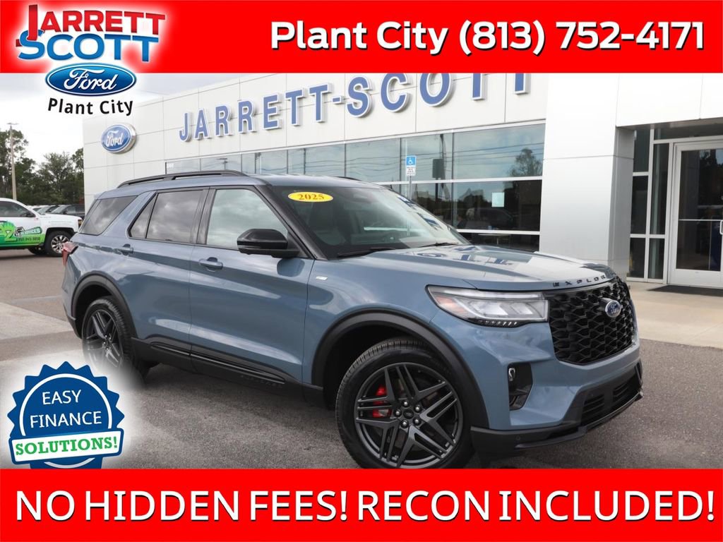 Certified 2025 Ford Explorer ST-Line w/ Premium Package AWD/4WD image 1