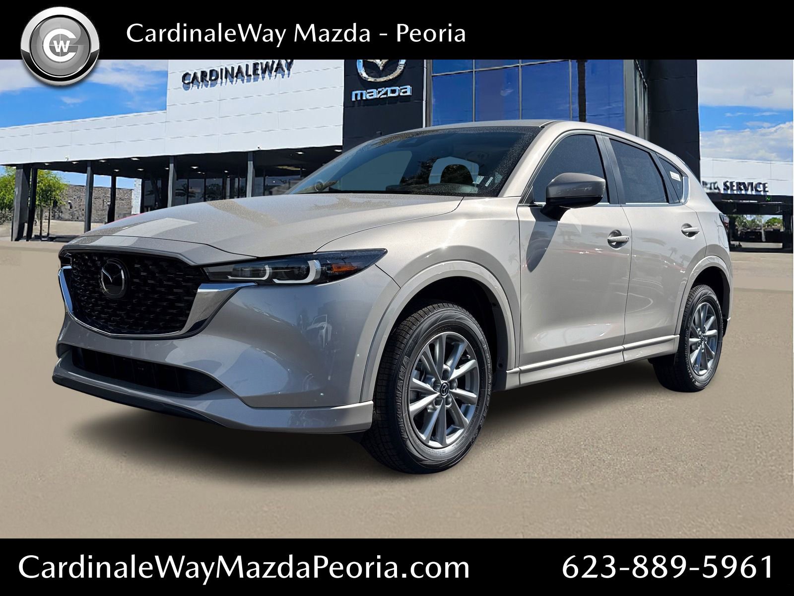 New 2025 MAZDA CX-5 AWD 2.5 S w/ Preferred Package