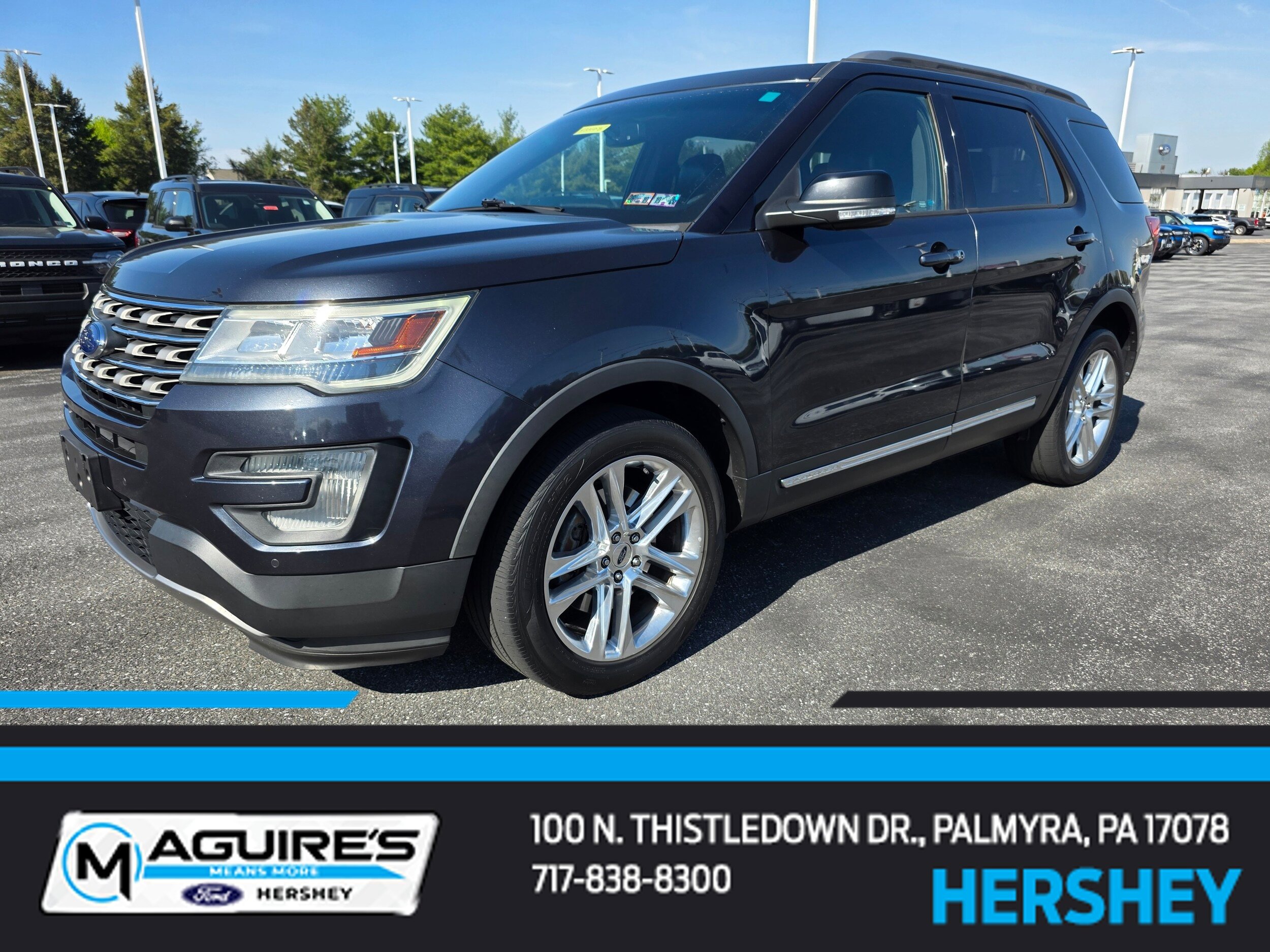 Used 2017 Ford Explorer XLT w/ Equipment Group 202A AWD/4WD image 1