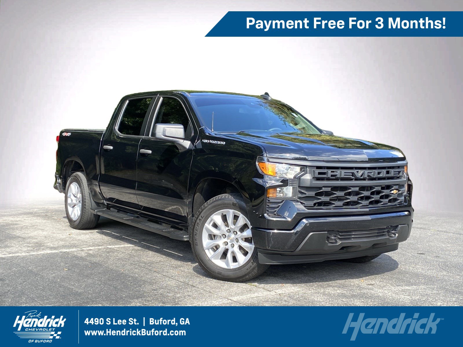 Used 2022 Chevrolet Silverado 1500 Custom AWD/4WD image 1