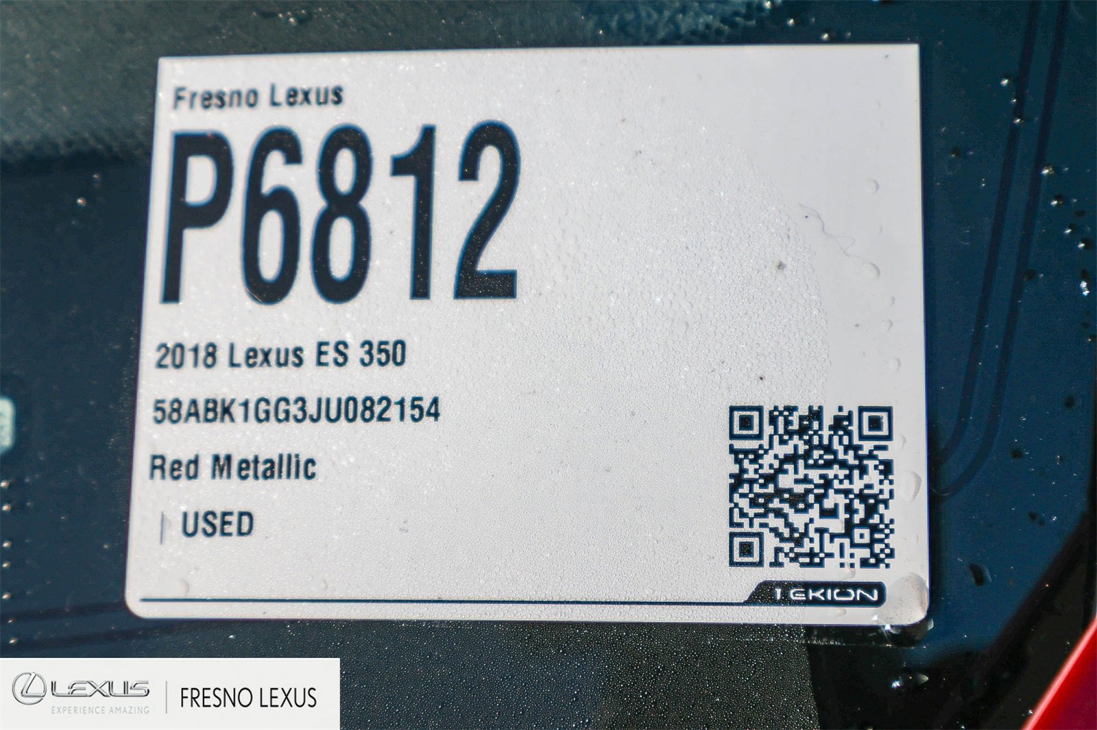 Used 2018 Lexus ES 350 image 26