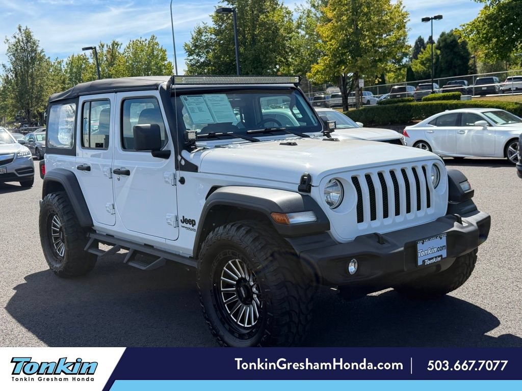 Used 2022 Jeep Wrangler Unlimited Sport AWD/4WD video 1