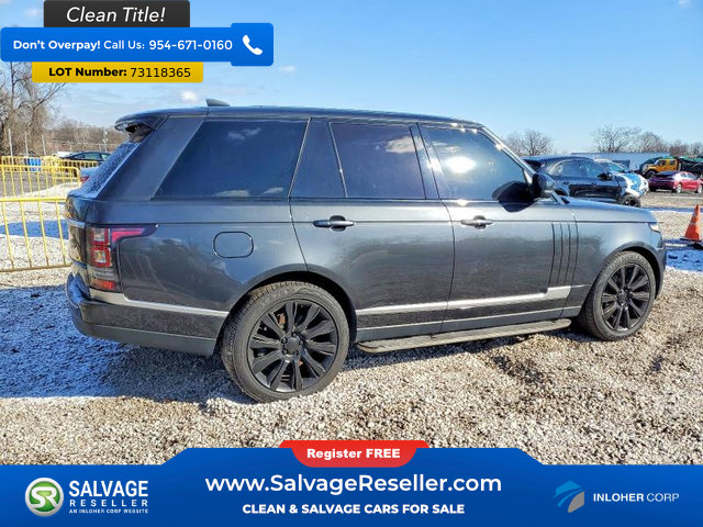 Used 2017 Land Rover Range Rover HSE image 4