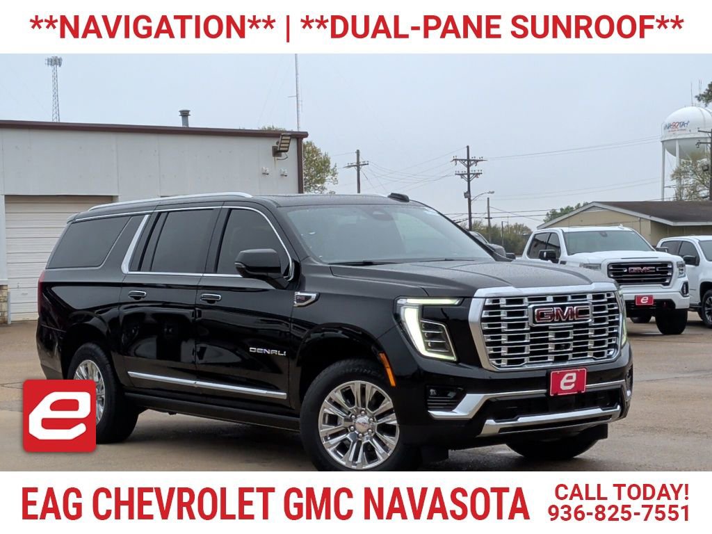 New 2026 GMC Yukon XL Denali w/ Sun & Power Step Package