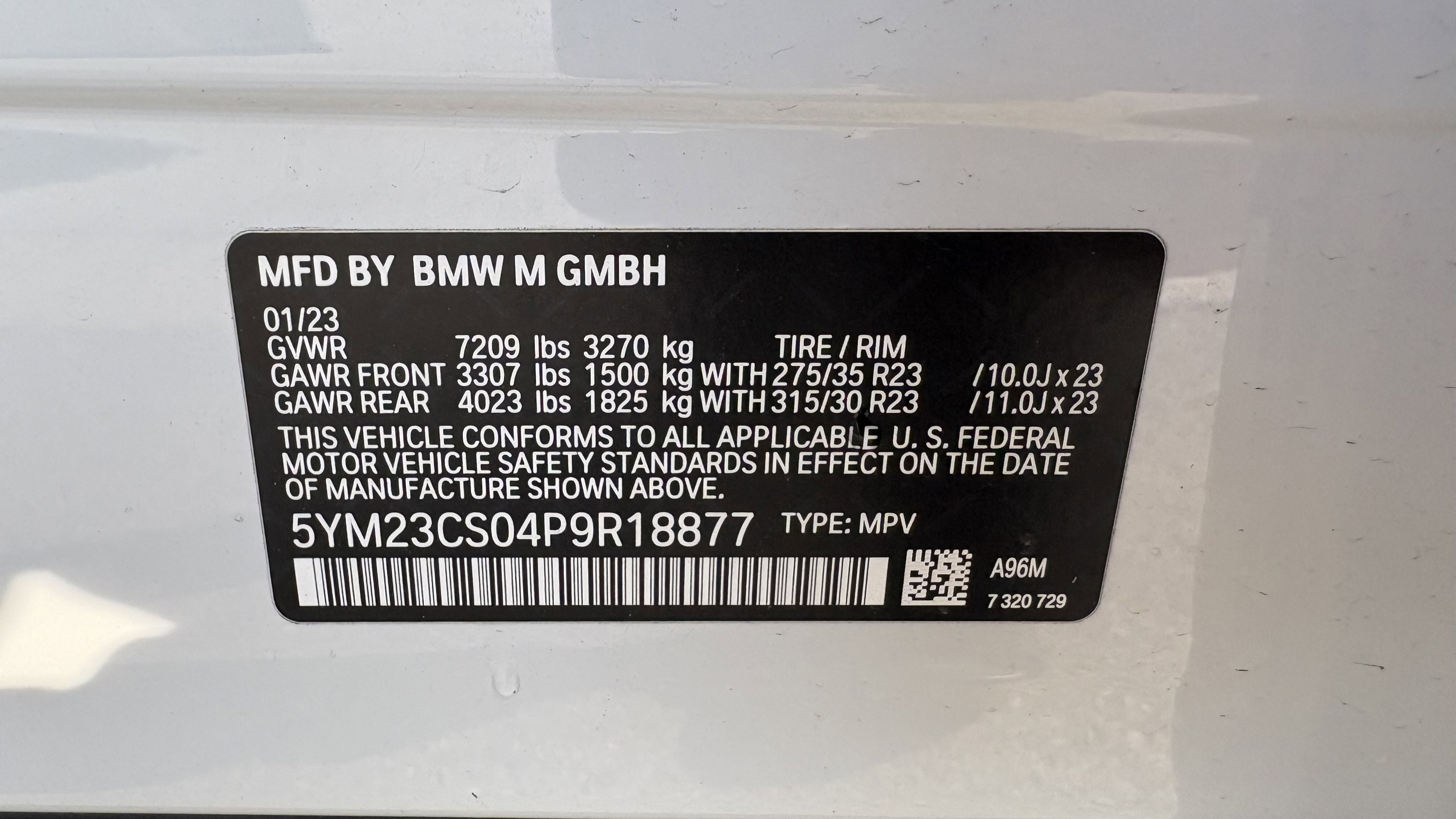Used 2023 BMW XM image 34