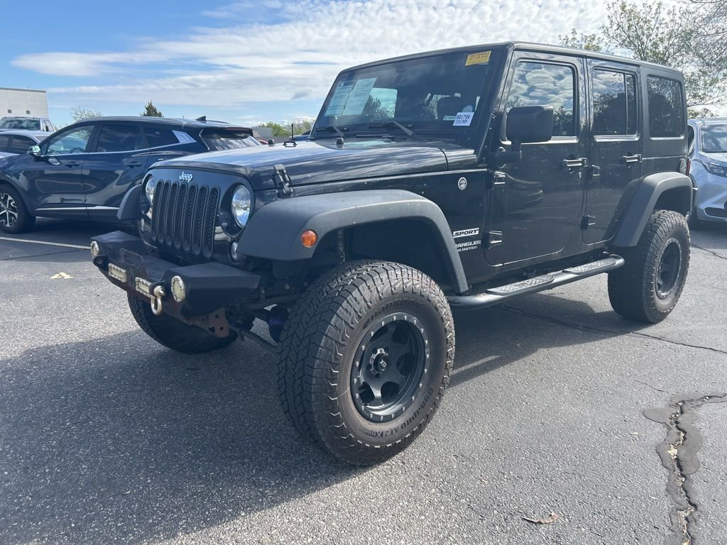 Used 2017 Jeep Wrangler Unlimited Sport w/ Quick Order Package 24S AWD/4WD image 15