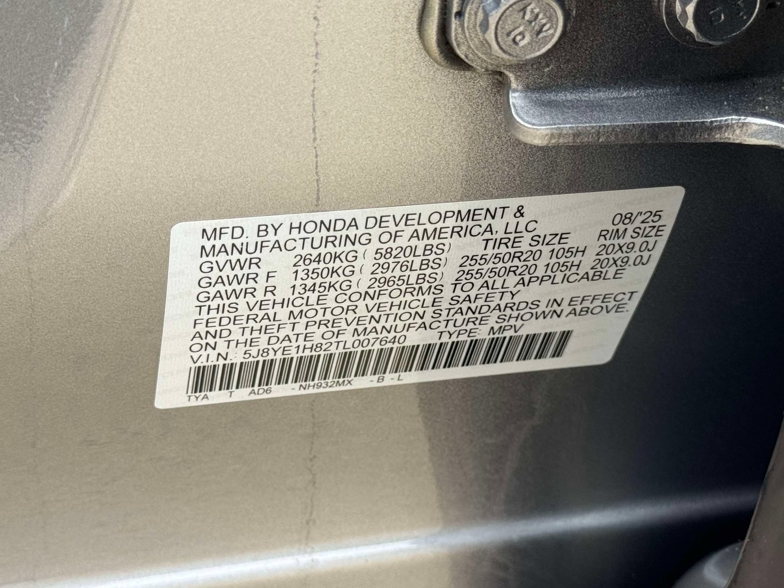 Certified 2026 Acura MDX w/ Advance Package AWD/4WD image 28