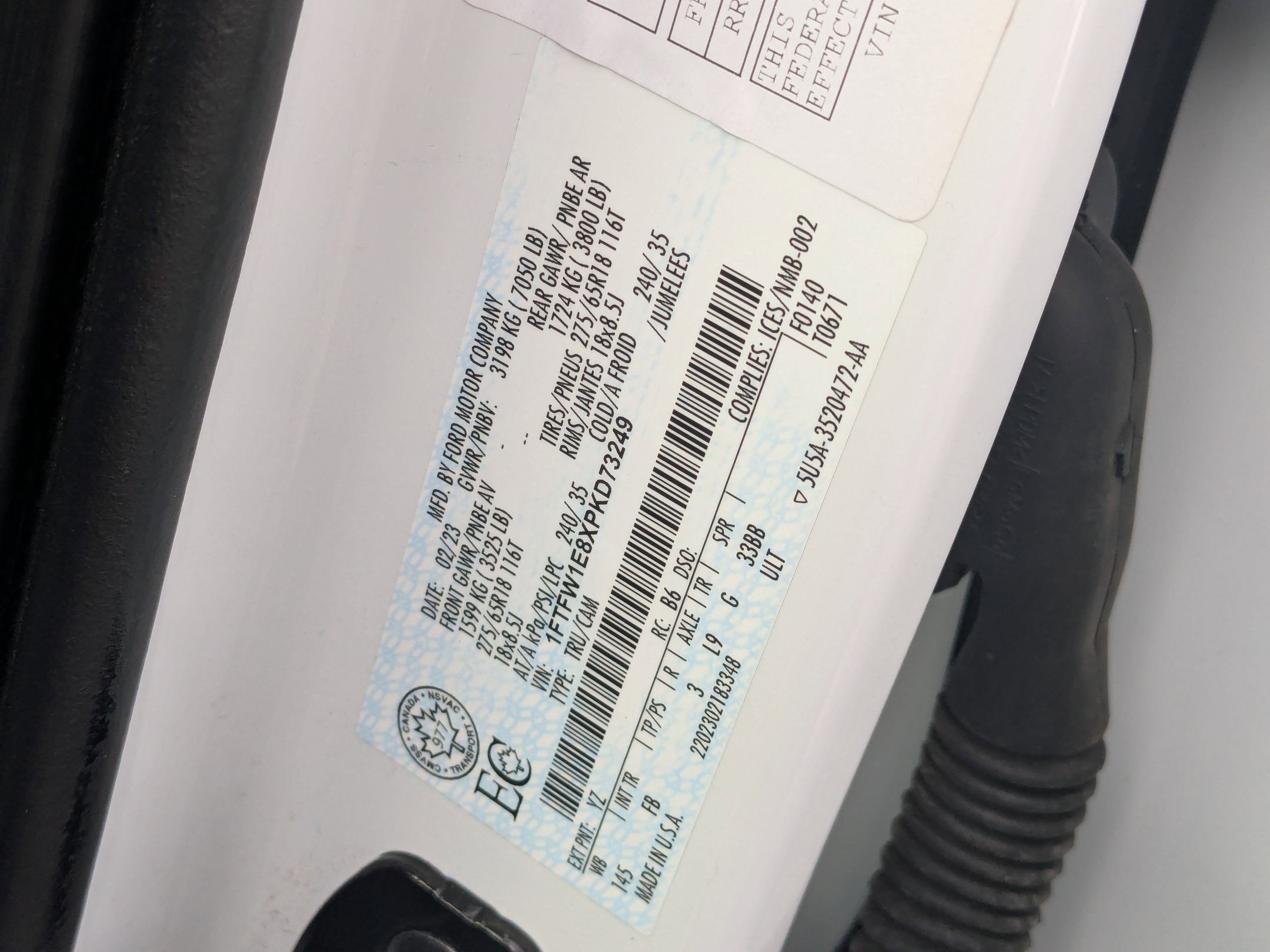 Used 2023 Ford F150 XLT w/ Equipment Group 302A High image 34