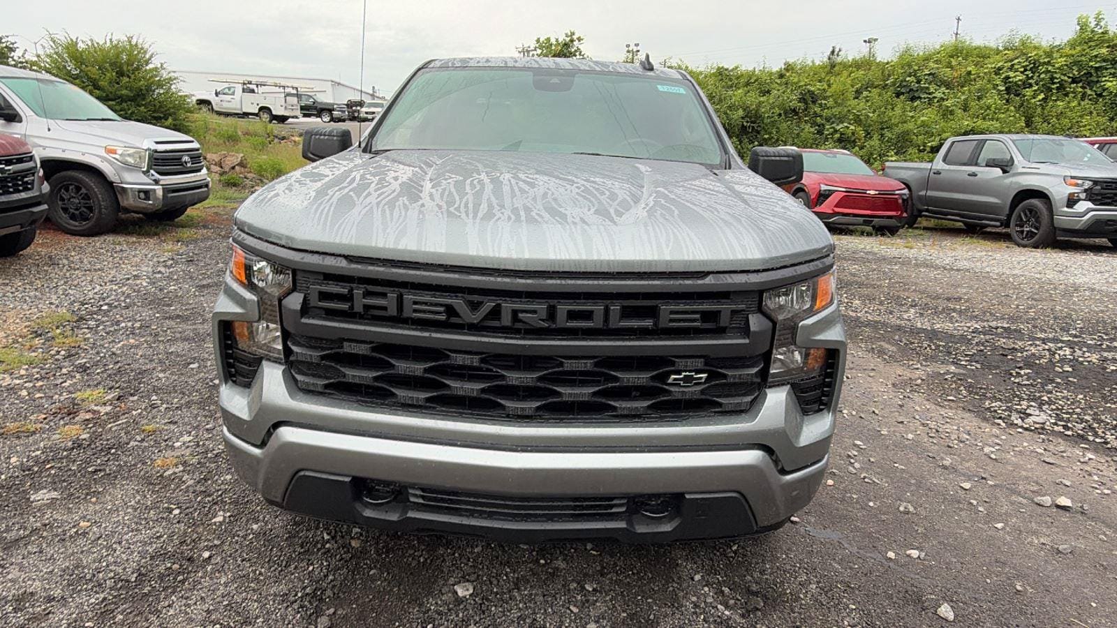 New 2026 Chevrolet Silverado 1500 Custom w/ Turbomax Blackout Package AWD/4WD image 2