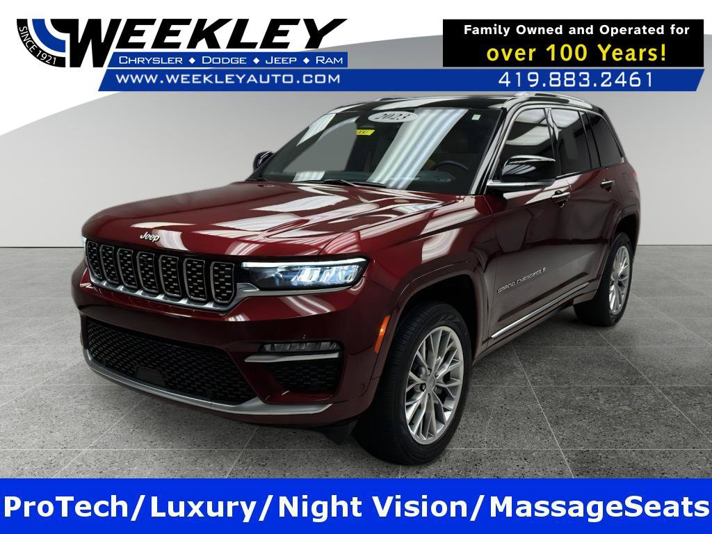 Used 2023 Jeep Grand Cherokee Summit w/ Adv Protech Group IV