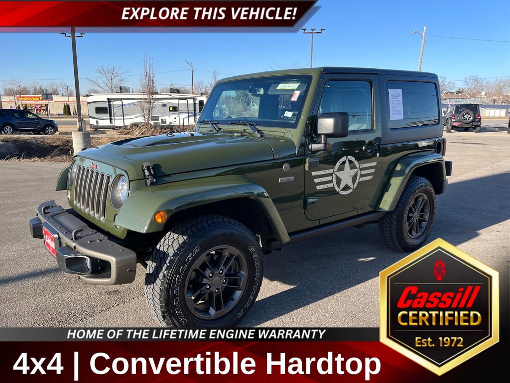 Used 2016 Jeep Wrangler Sahara image 1