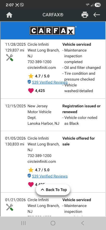 Used 2017 INFINITI QX80 4WD w/ Deluxe Technology Package image 86