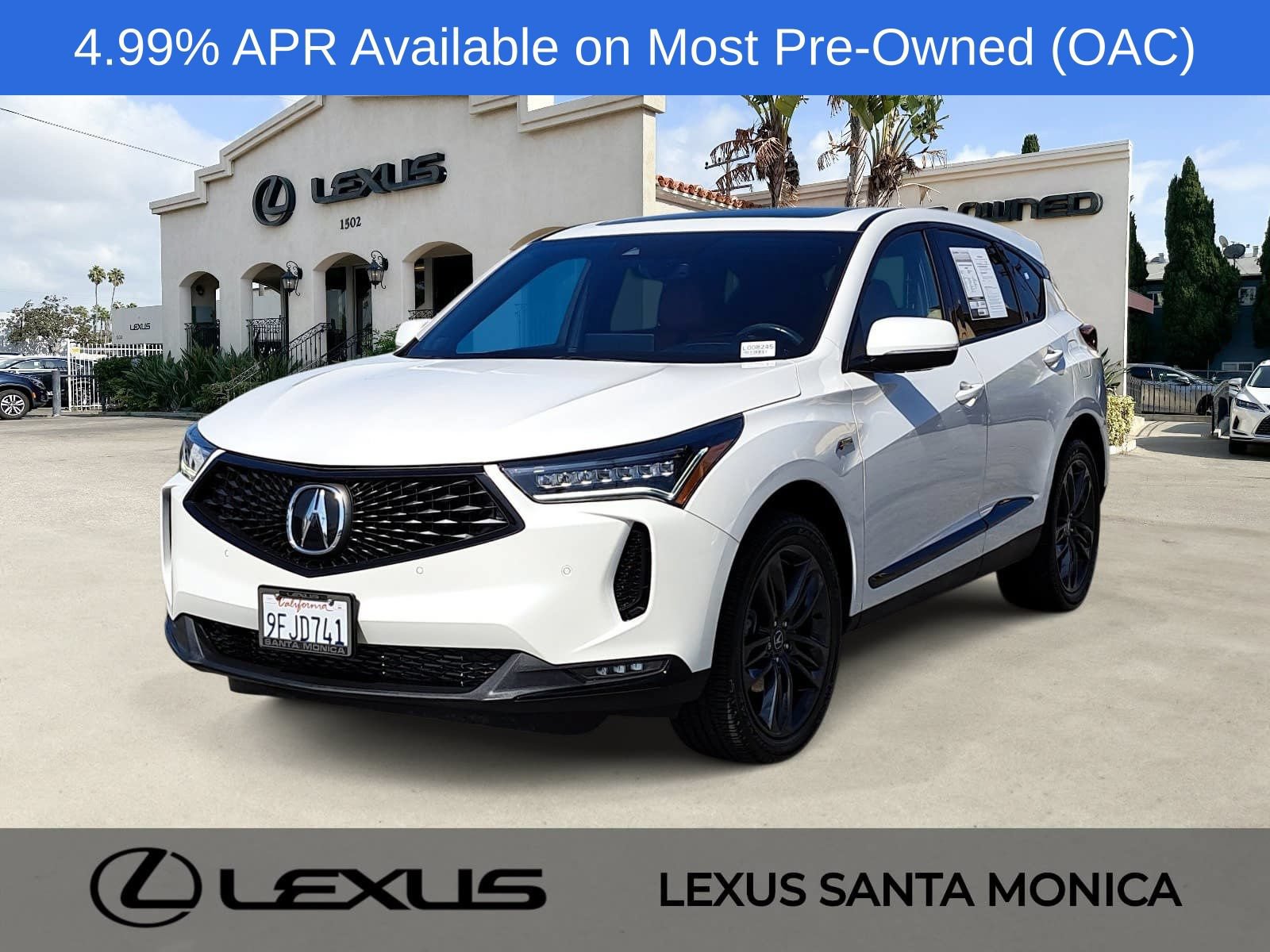Used 2023 Acura RDX A-Spec AWD/4WD image 1
