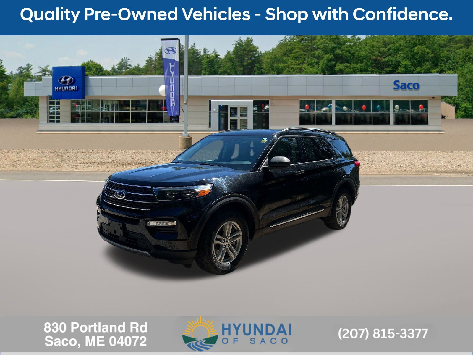 Used 2024 Ford Explorer XLT w/ Equipment Group 202A AWD/4WD 360° Tour
