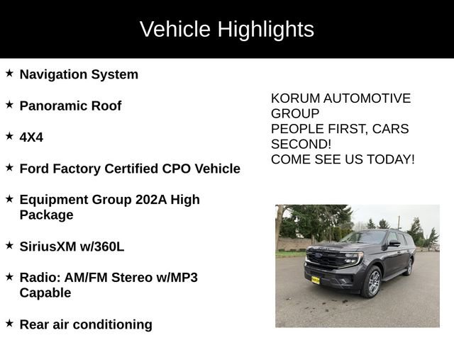 Certified 2025 Ford Expedition Max Active image 4