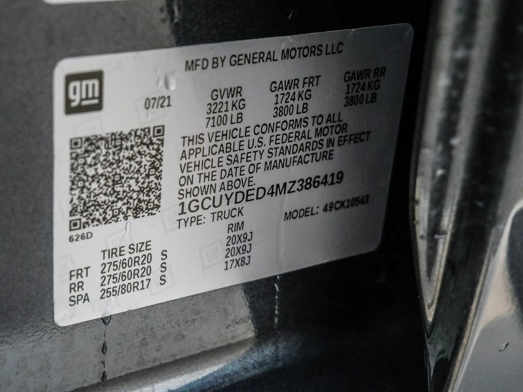 Used 2021 Chevrolet Silverado 1500 LT w/ Texas Edition Plus image 36