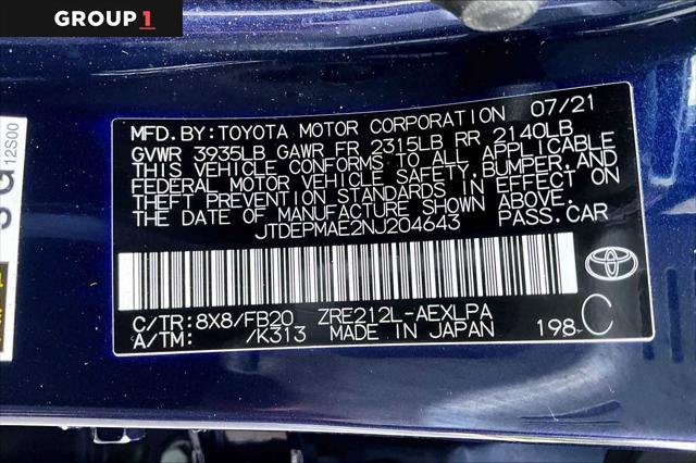 Certified 2022 Toyota Corolla LE FWD image 36