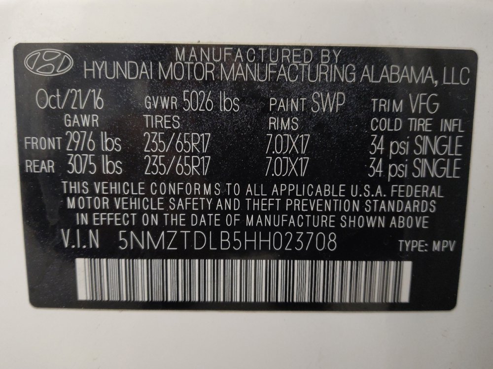 Used 2017 Hyundai Santa Fe Sport image 33