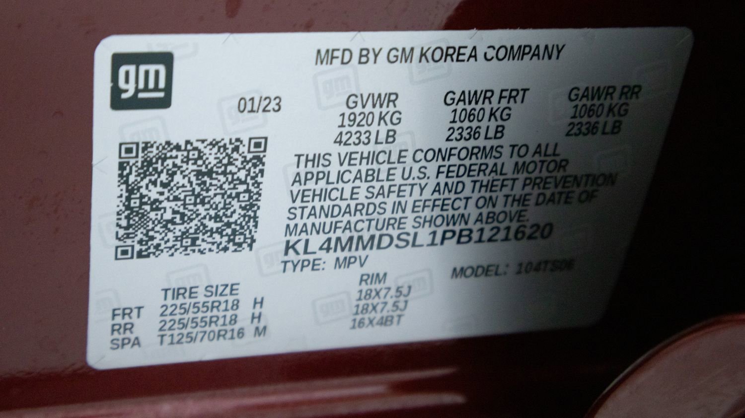 Used 2023 Buick Encore GX Select w/ Sport Touring Package FWD image 26