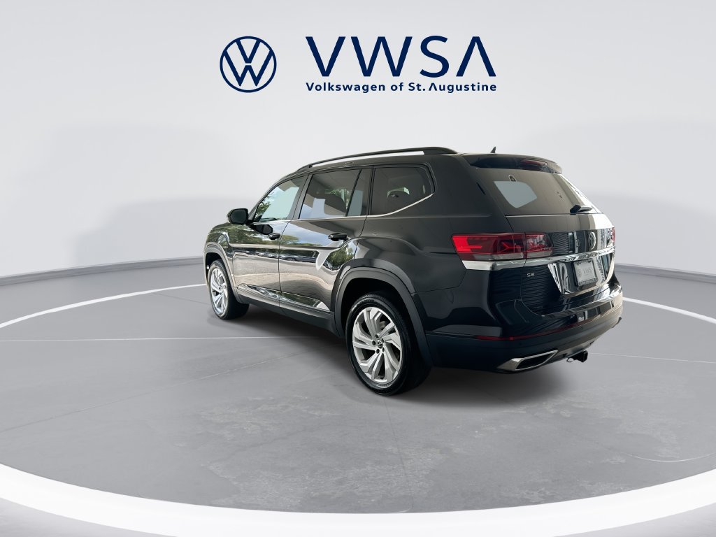Used 2021 Volkswagen Atlas SE w/ Panoramic Sunroof Package FWD image 5