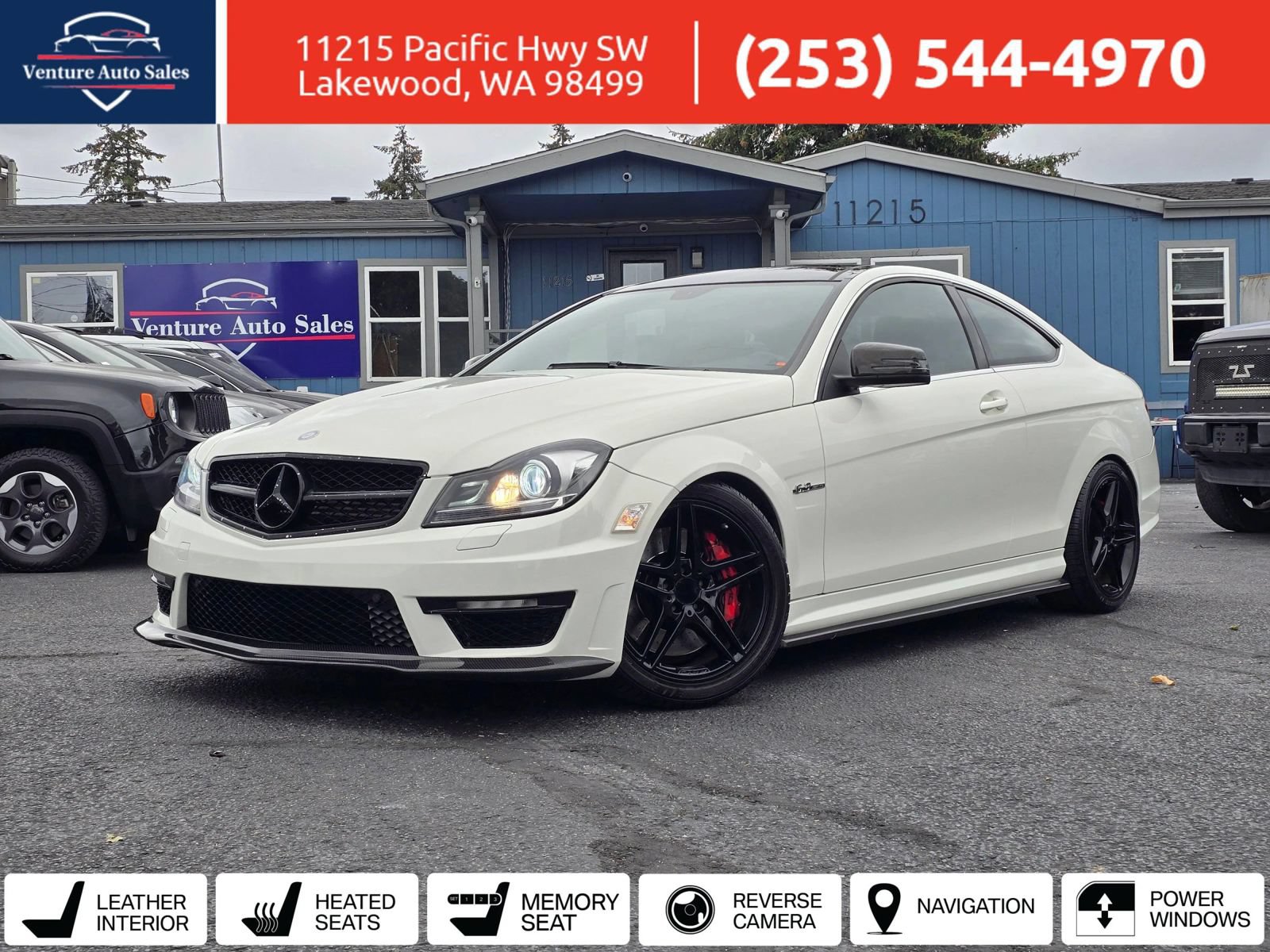 Used 2012 Mercedes-Benz C 63 AMG Coupe