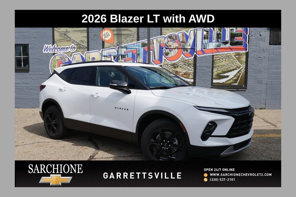 New 2026 Chevrolet Blazer LT w/ Sound & Technology Package AWD/4WD image 1