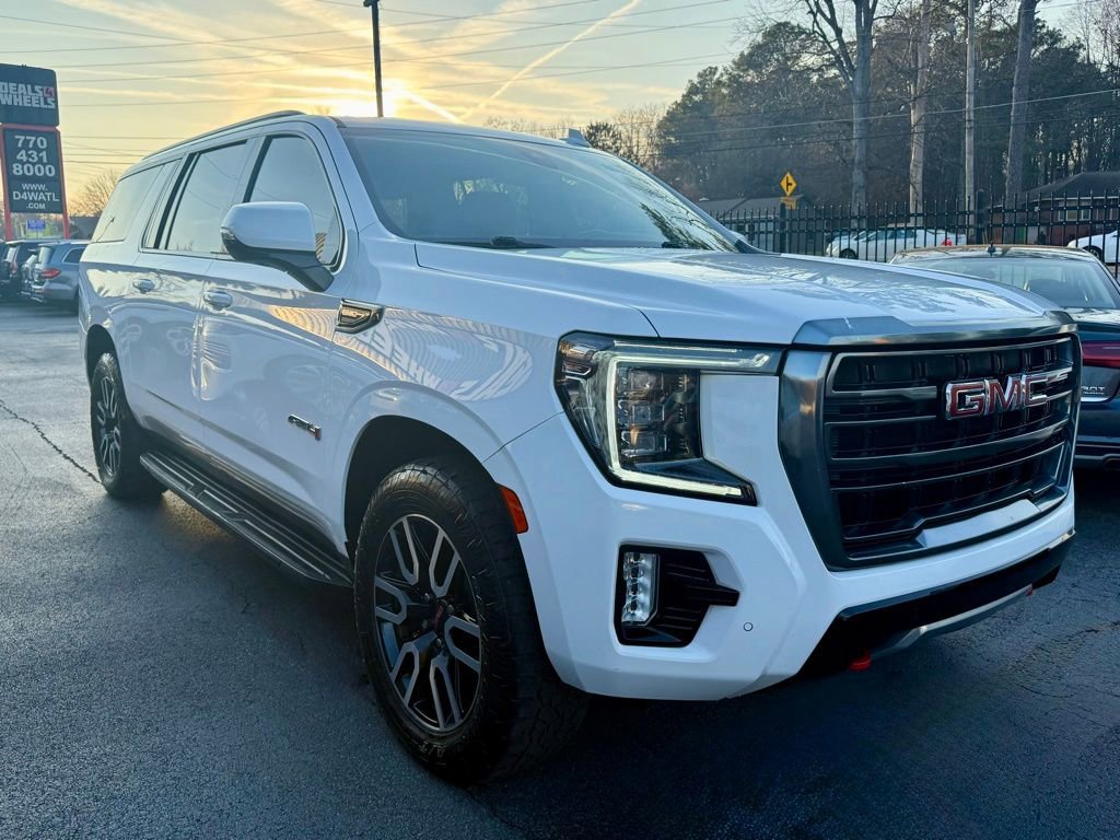 Used 2021 GMC Yukon XL AT4 w/ Rear Media and Nav Package image 3