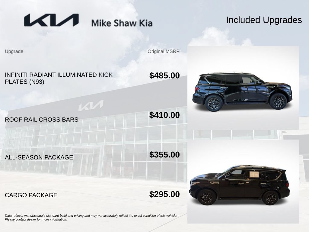 Used 2022 INFINITI QX80 Luxe w/ All-Season Package RWD image 6
