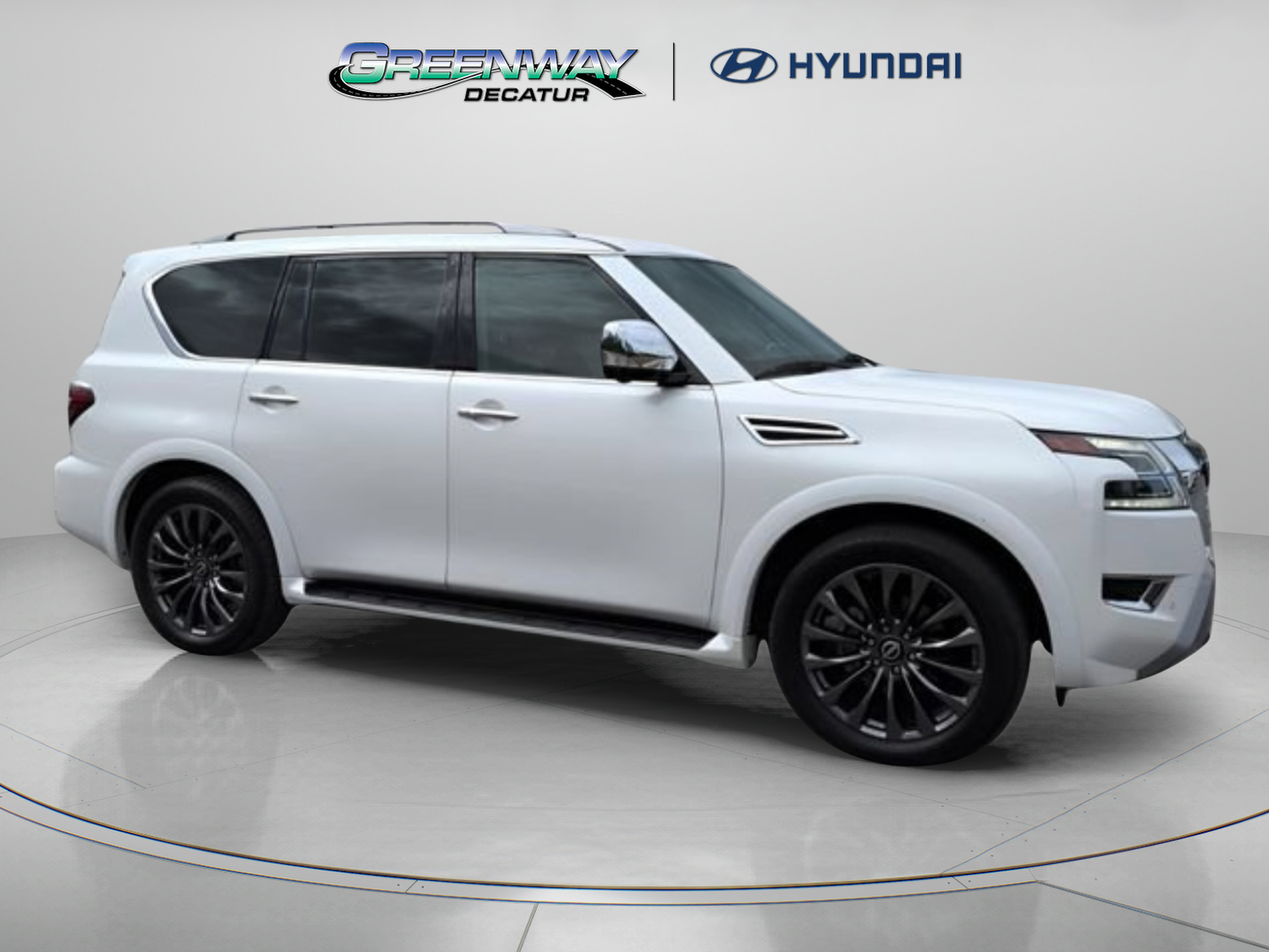 Used 2023 Nissan Armada Platinum w/ Captain's Chairs Package RWD video 1