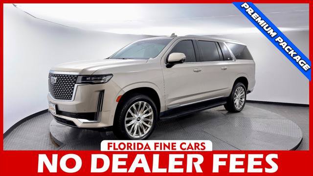 Used 2021 Cadillac Escalade ESV Premium Luxury AWD/4WD image 1