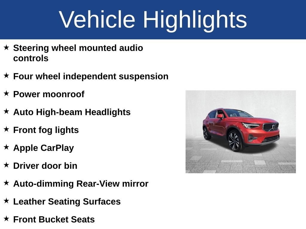 Certified 2023 Volvo XC40 B5 Plus AWD/4WD image 5