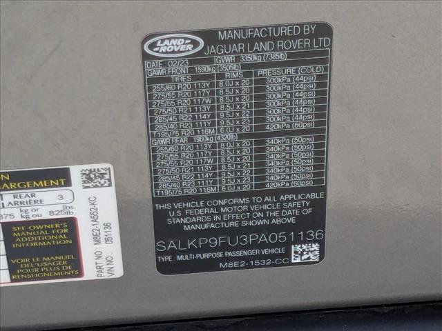 Used 2023 Land Rover Range Rover SE AWD/4WD image 20