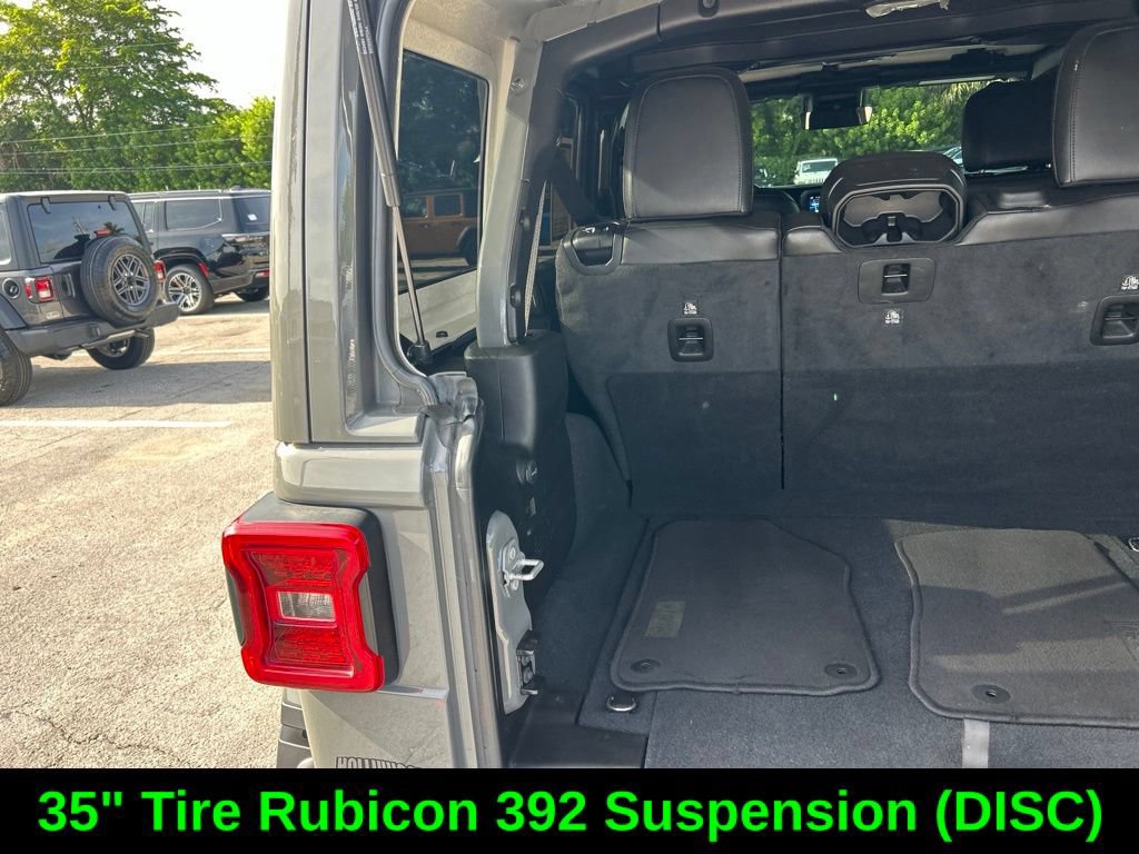 Used 2022 Jeep Wrangler Unlimited Rubicon w/ Trailer Tow Package AWD/4WD image 34
