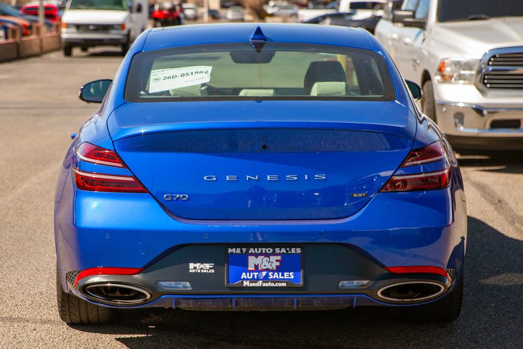 Used 2023 Genesis G70 3.3T w/ Sport Prestige Package image 6