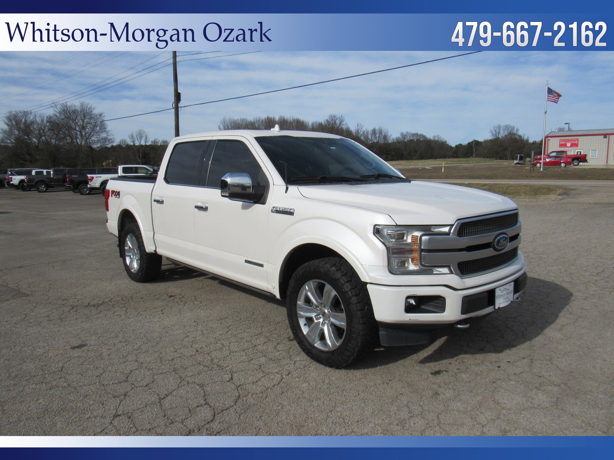 Used 2018 Ford F150 Platinum w/ Equipment Group 701A Luxury image 19