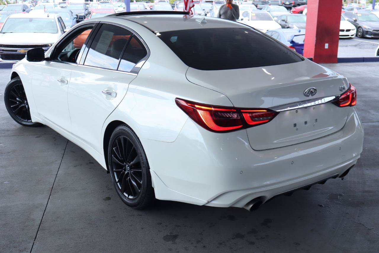 Used 2021 INFINITI Q50 Luxe w/ Seat & Sound Package RWD image 7
