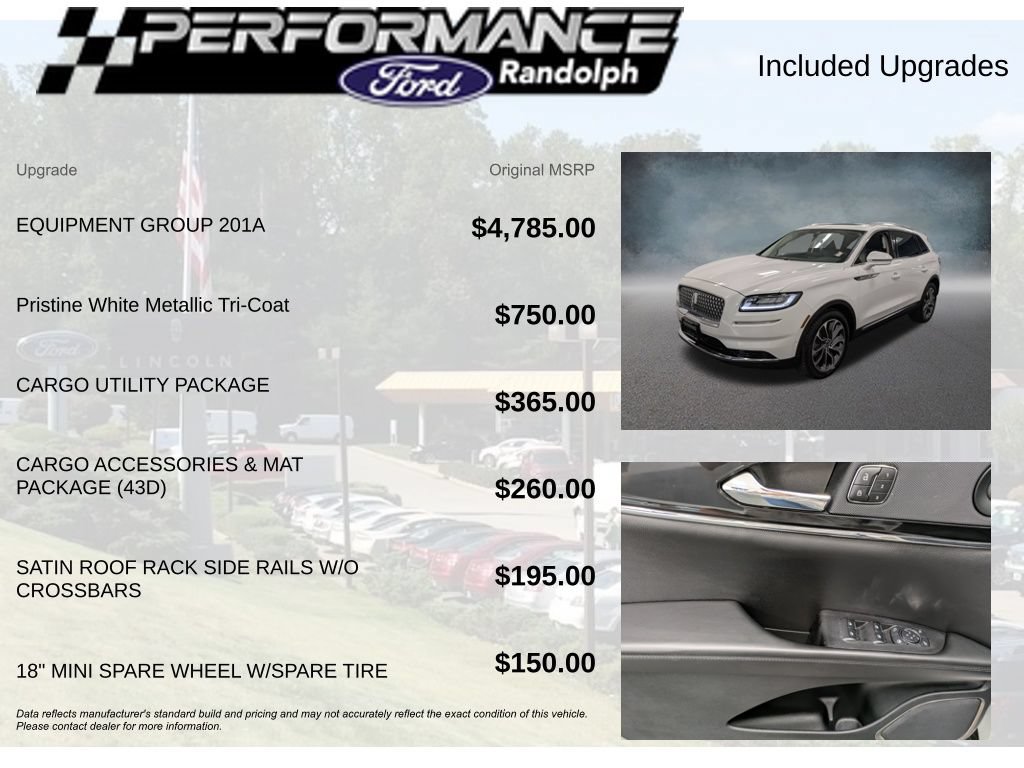 Used 2023 Lincoln Nautilus Reserve w/ Equipment Group 201A AWD/4WD image 6