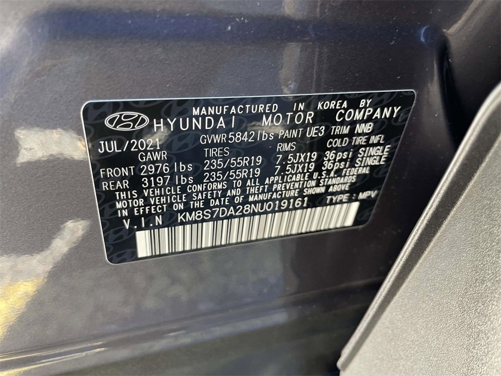 Certified 2022 Hyundai Santa Fe Limited image 10