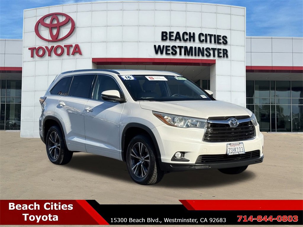 Used 2016 Toyota Highlander XLE