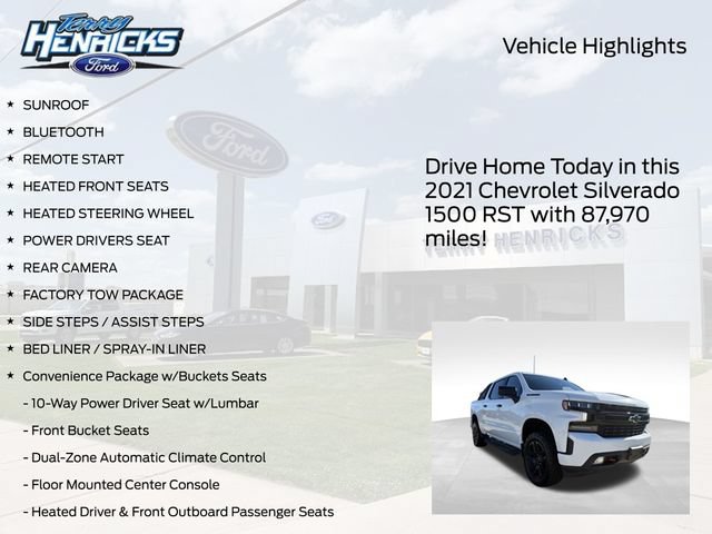 Used 2021 Chevrolet Silverado 1500 RST w/ Redline Edition AWD/4WD image 4