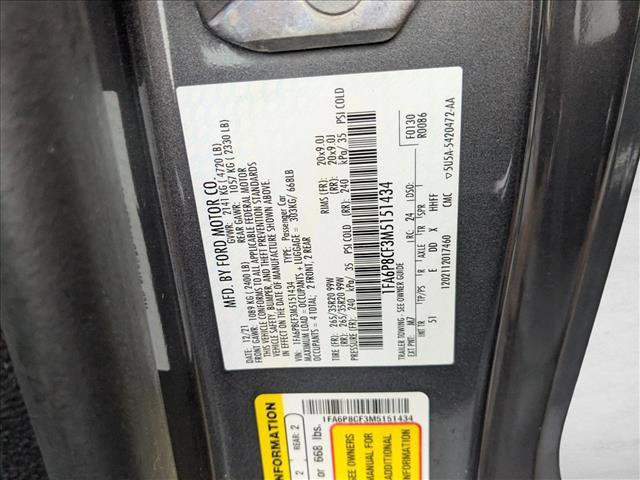Used 2021 Ford Mustang GT Premium w/ Equipment Group 401A RWD image 15