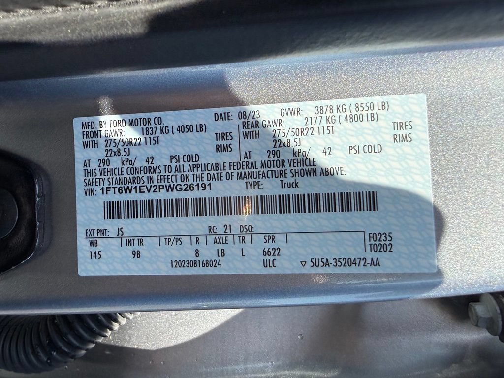 Used 2023 Ford F150 Lightning Platinum AWD/4WD image 34