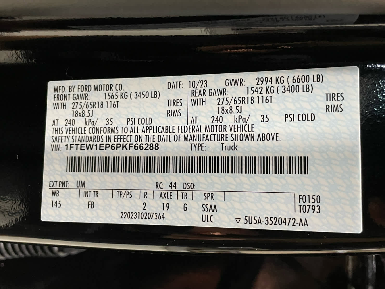 Used 2023 Ford F150 XLT w/ Equipment Group 302A High image 16