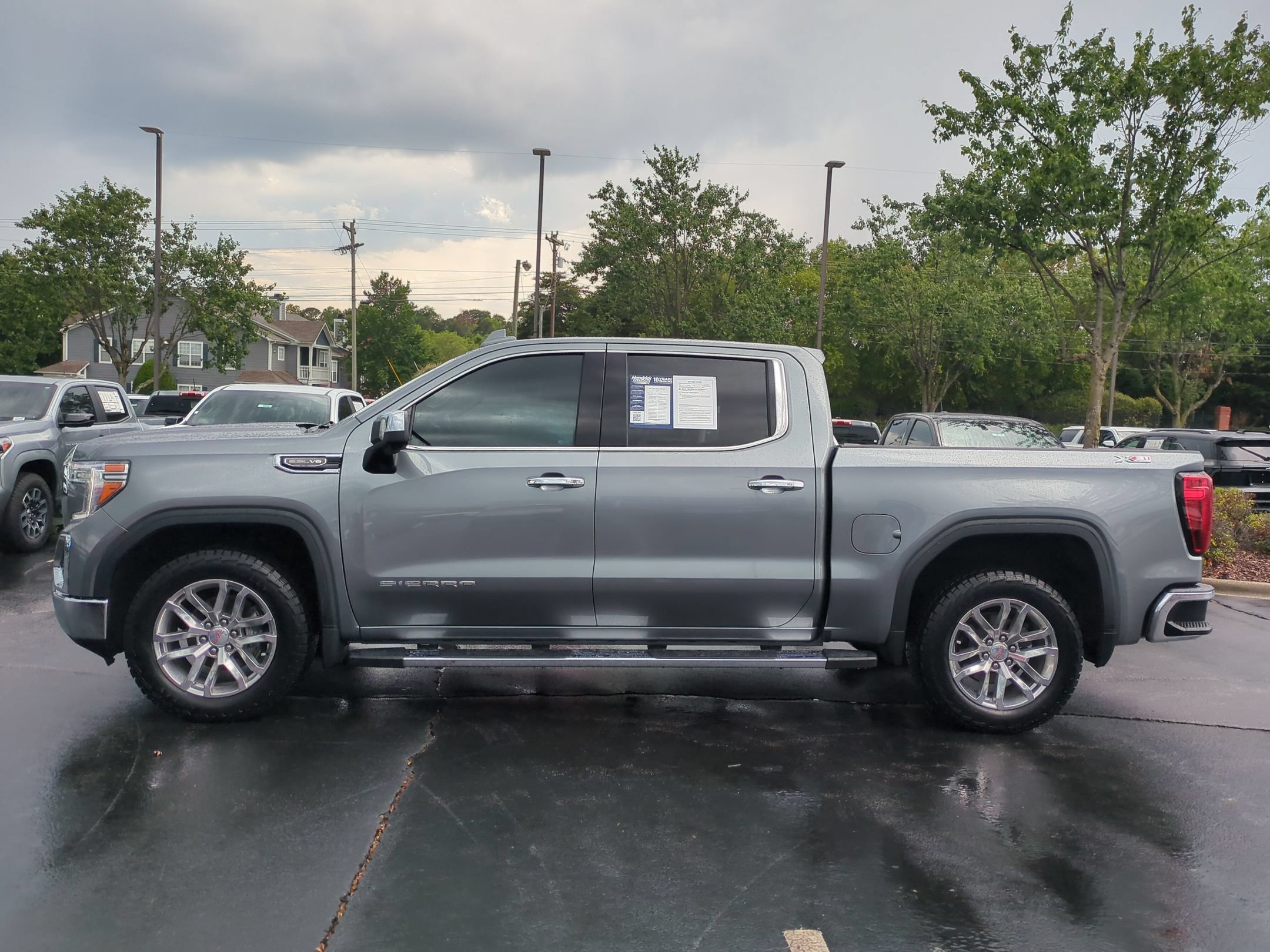 Used 2021 GMC Sierra 1500 SLT w/ SLT Premium Package AWD/4WD image 7