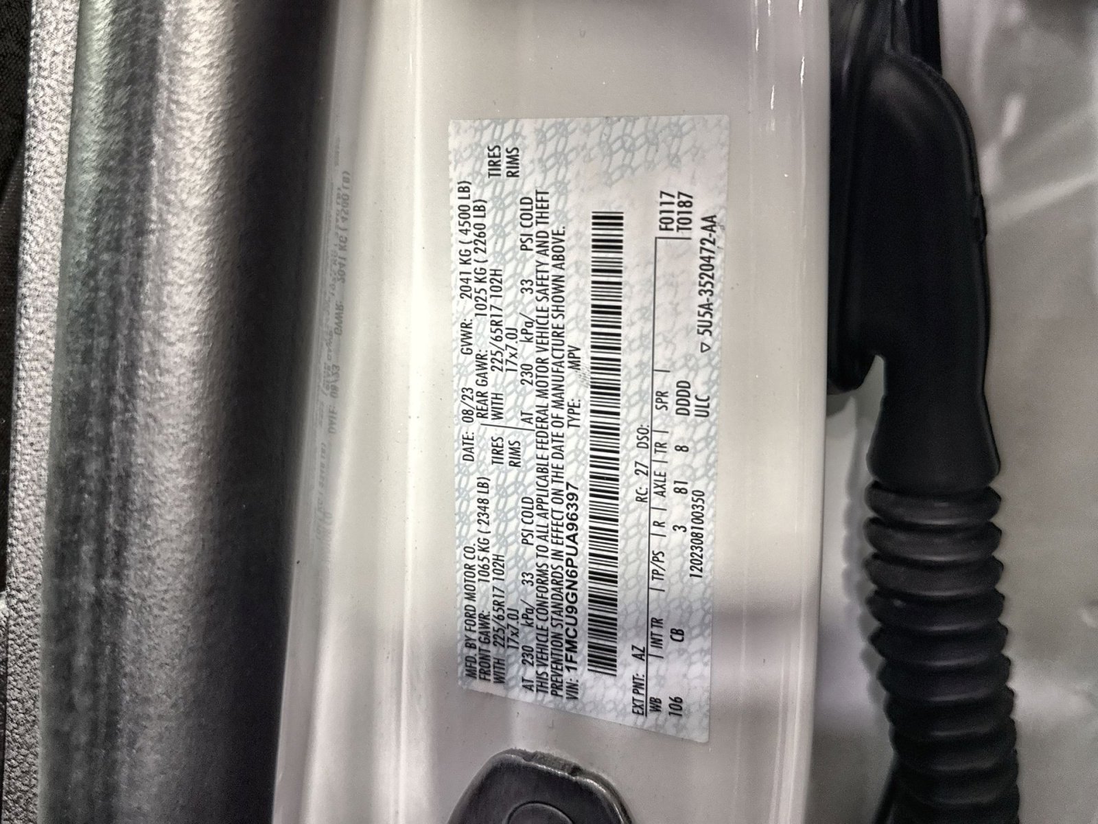 Used 2023 Ford Escape Active AWD/4WD image 40