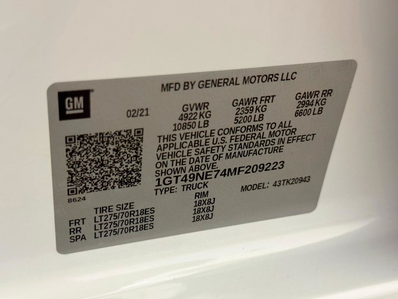 Used 2021 GMC Sierra 2500 SLT AWD/4WD image 60