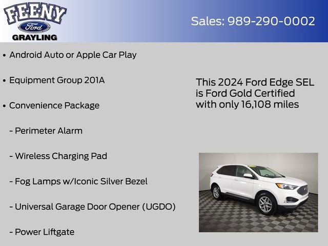 Used 2024 Ford Edge SEL w/ Convenience Package image 9