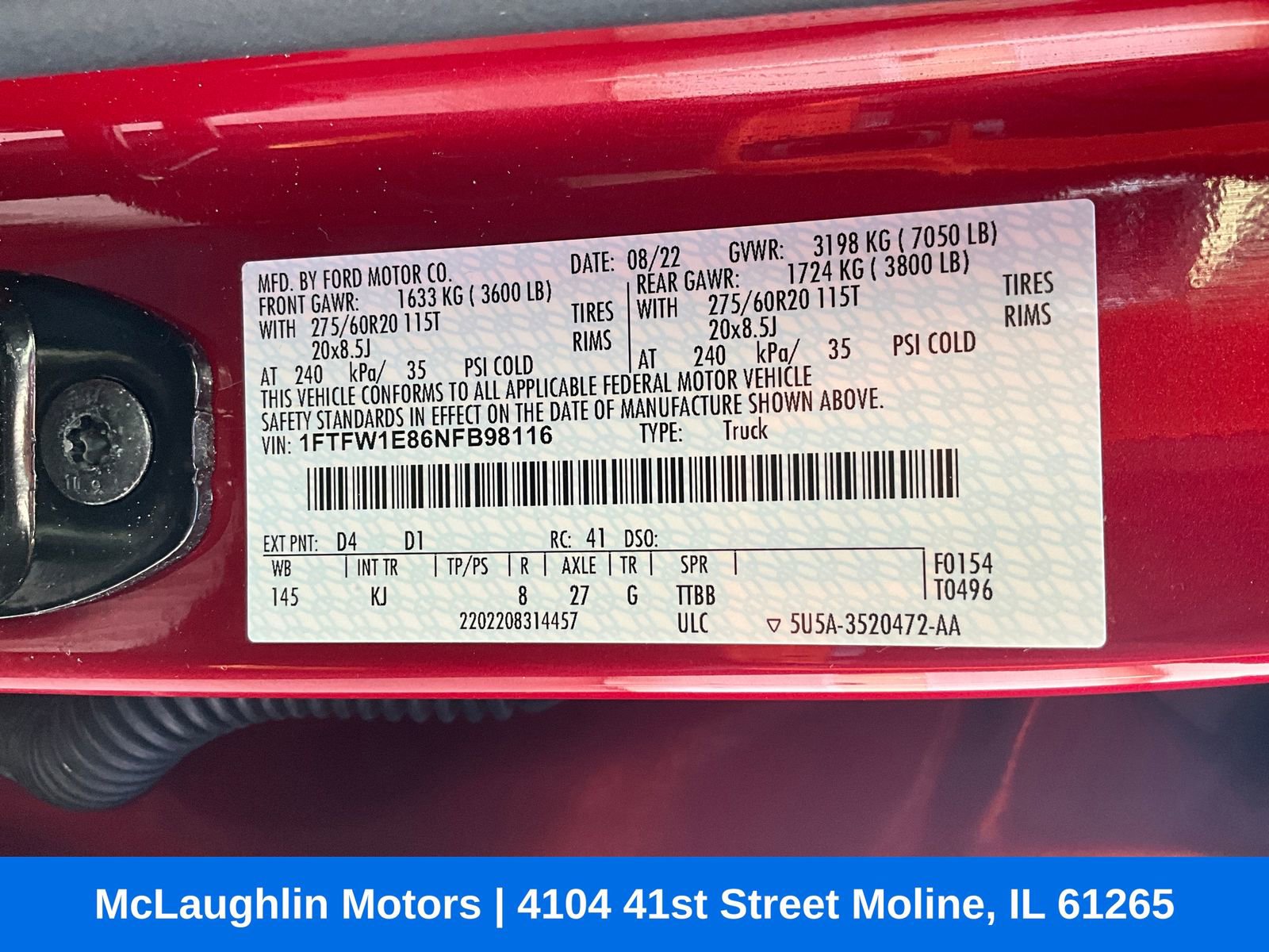 Used 2022 Ford F150 King Ranch w/ Equipment Group 601A High image 17