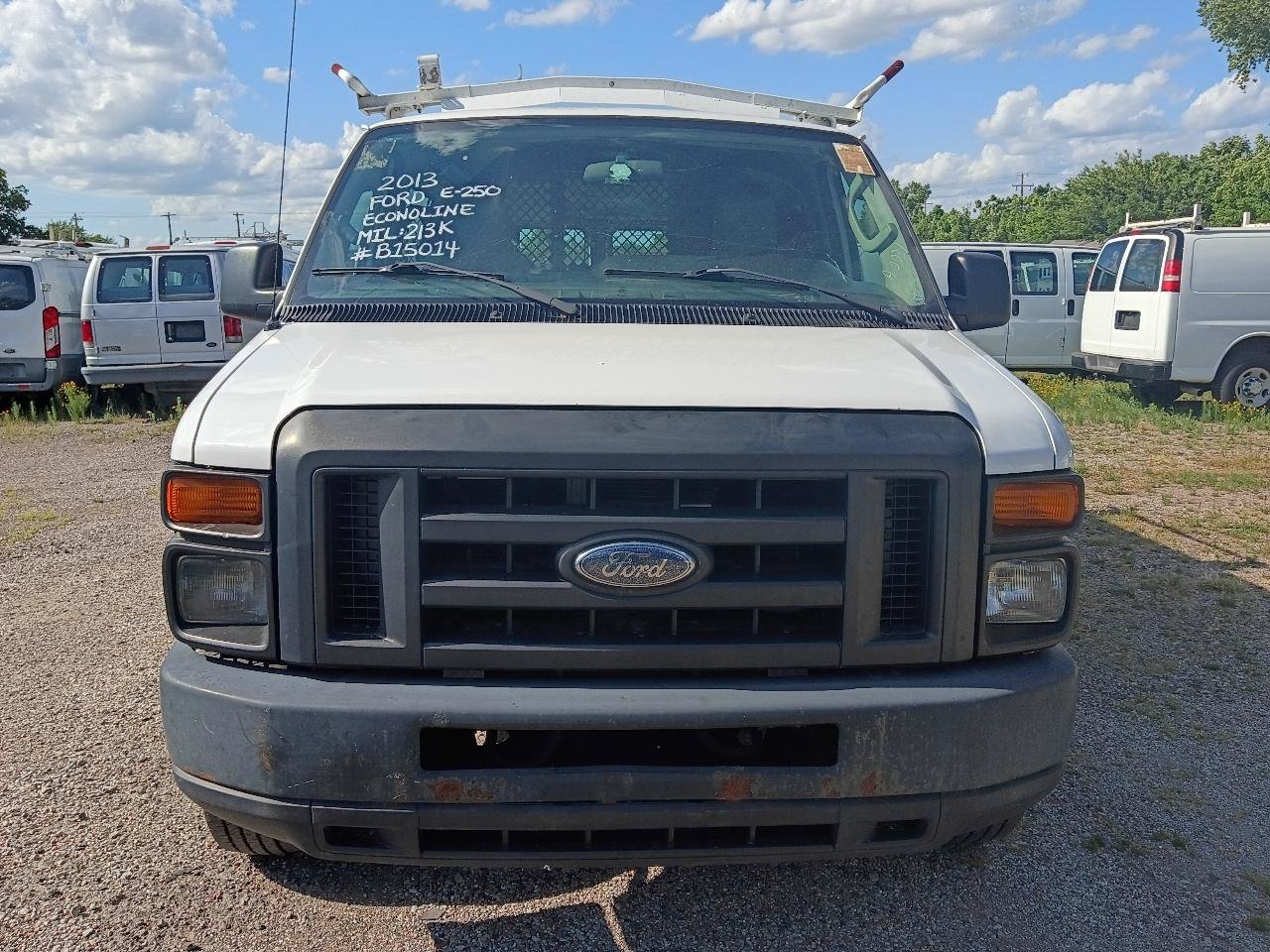 Used 2013 Ford E-250 and Econoline 250 w/ Commercial Cargo Van Pkg RWD image 2