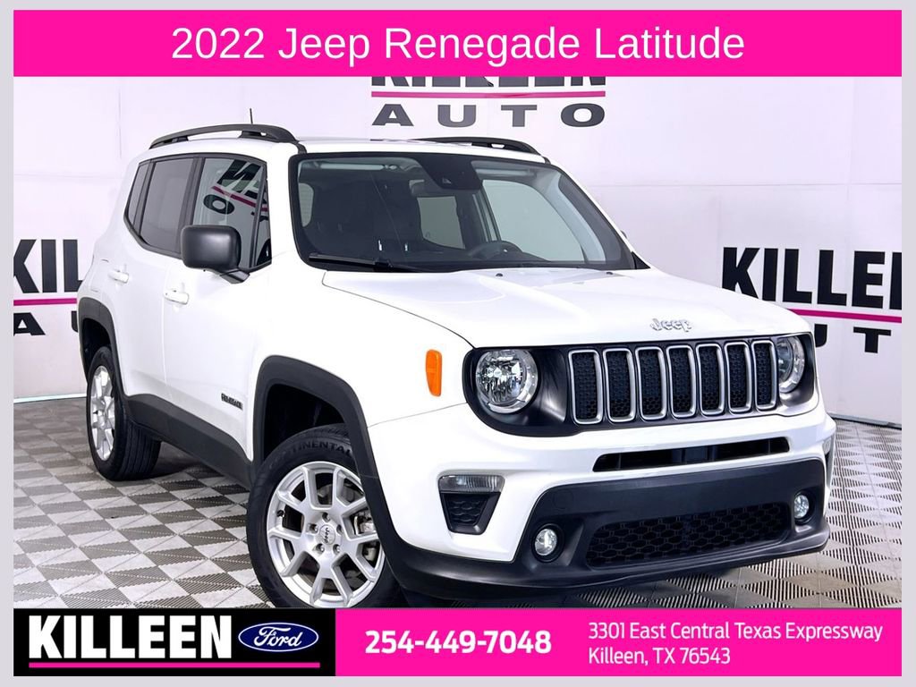 Used 2022 Jeep Renegade Latitude w/ Sun/Sound Group